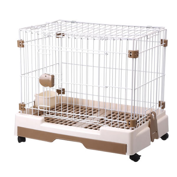 Small flat top dog cage